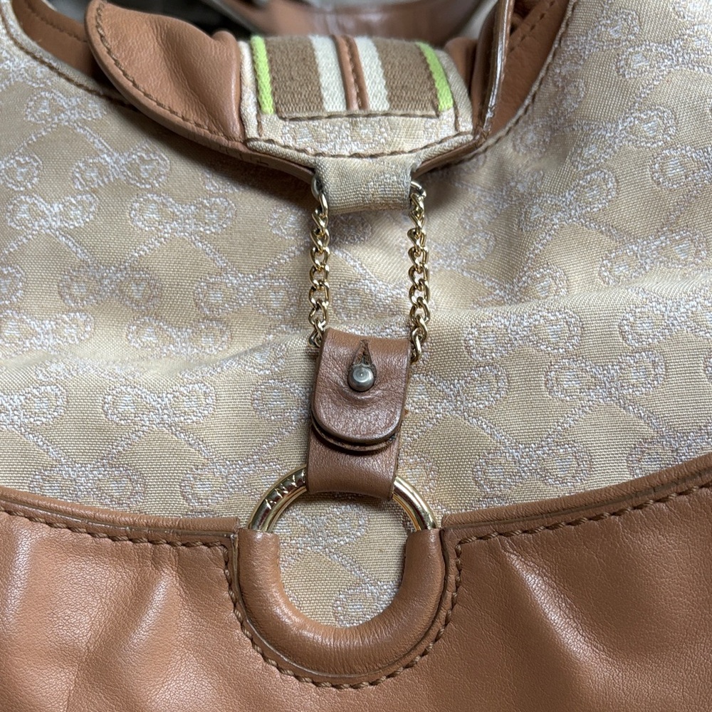 Anya Hindmarch Leather Shoulder Bag Made In Italy Gucci like - Picture 5 of 12